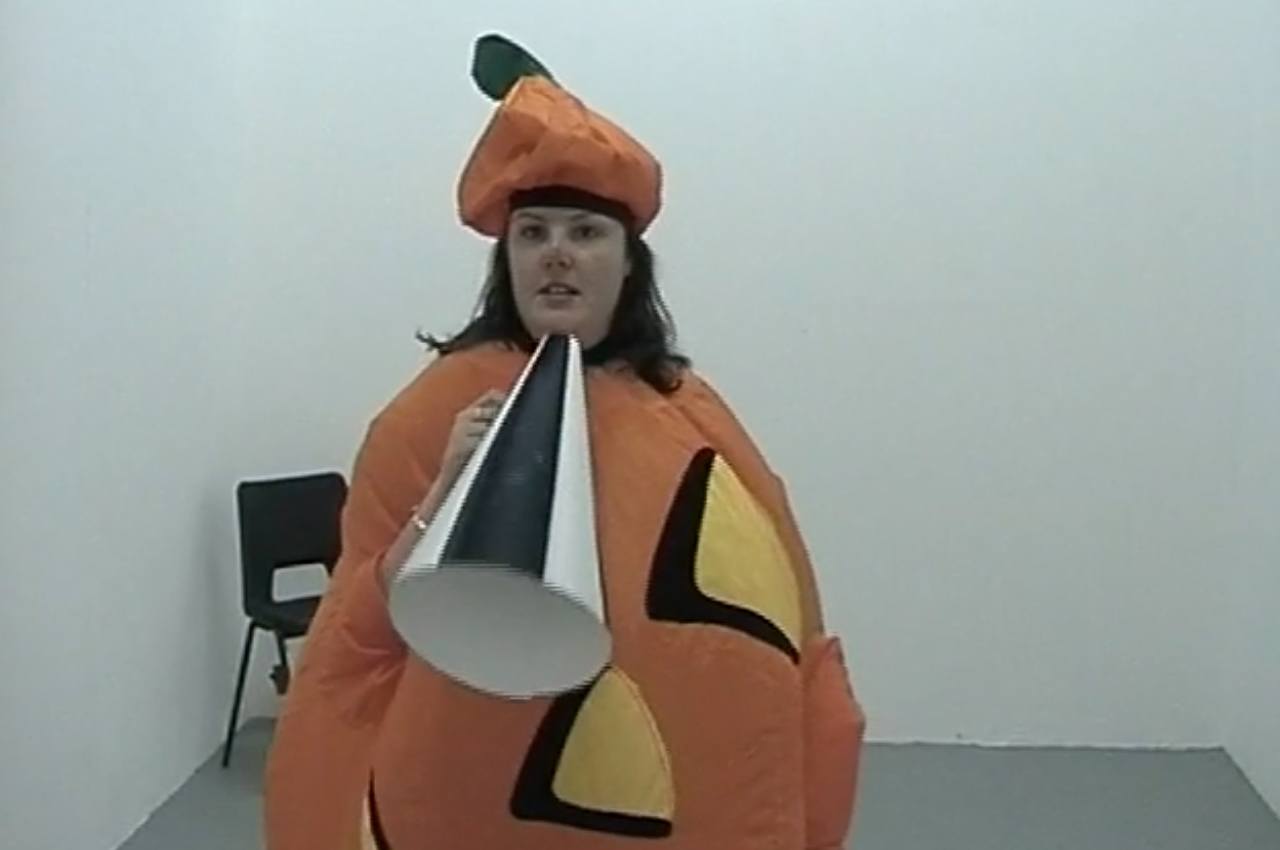 Pissed off Pumpkin performance for camera with Victoria Melody